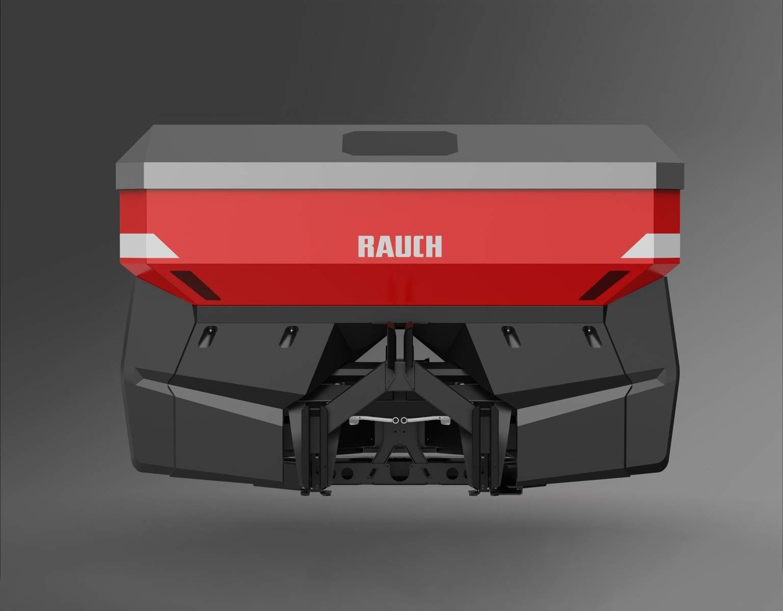 Rear view of the AXIS 25 fertiliser spreader