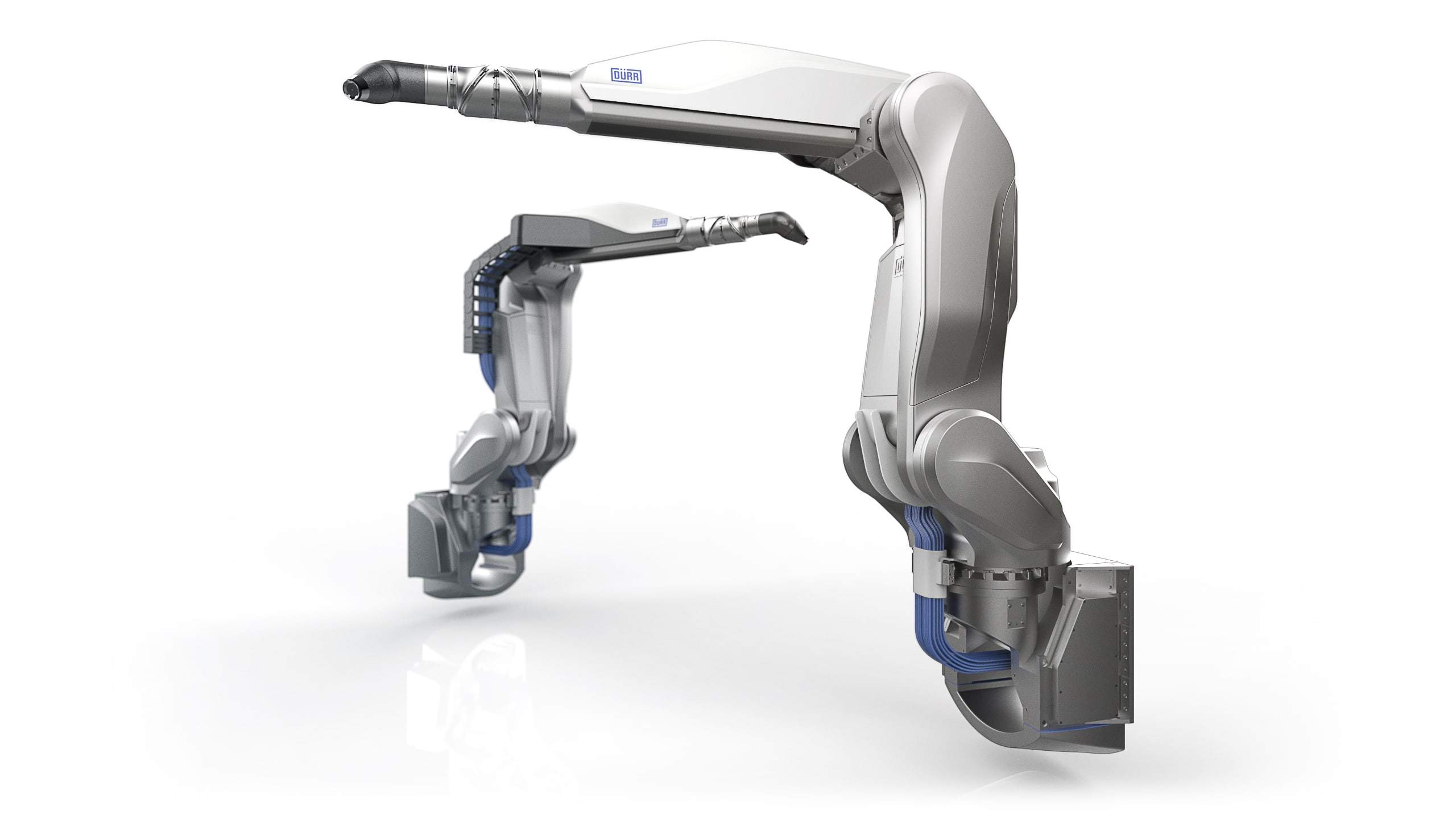 Lackierroboter von Dürr, gestaltet von UP Designstudio